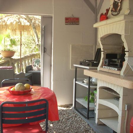 Chambre Independante Climatisee, Cuisine D'Ete, Piscine Sartène Εξωτερικό φωτογραφία