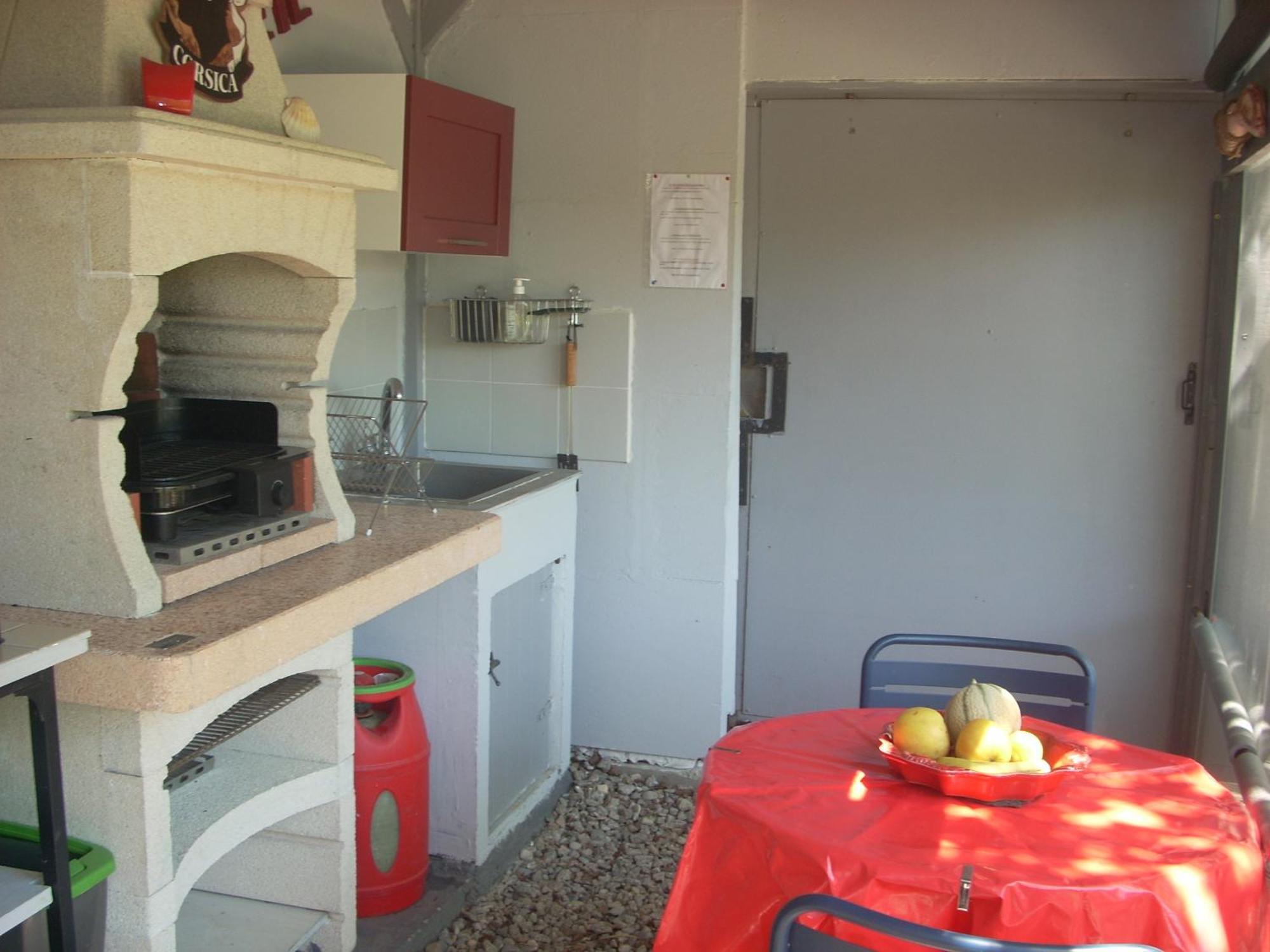 Chambre Independante Climatisee, Cuisine D'Ete, Piscine Sartène Εξωτερικό φωτογραφία