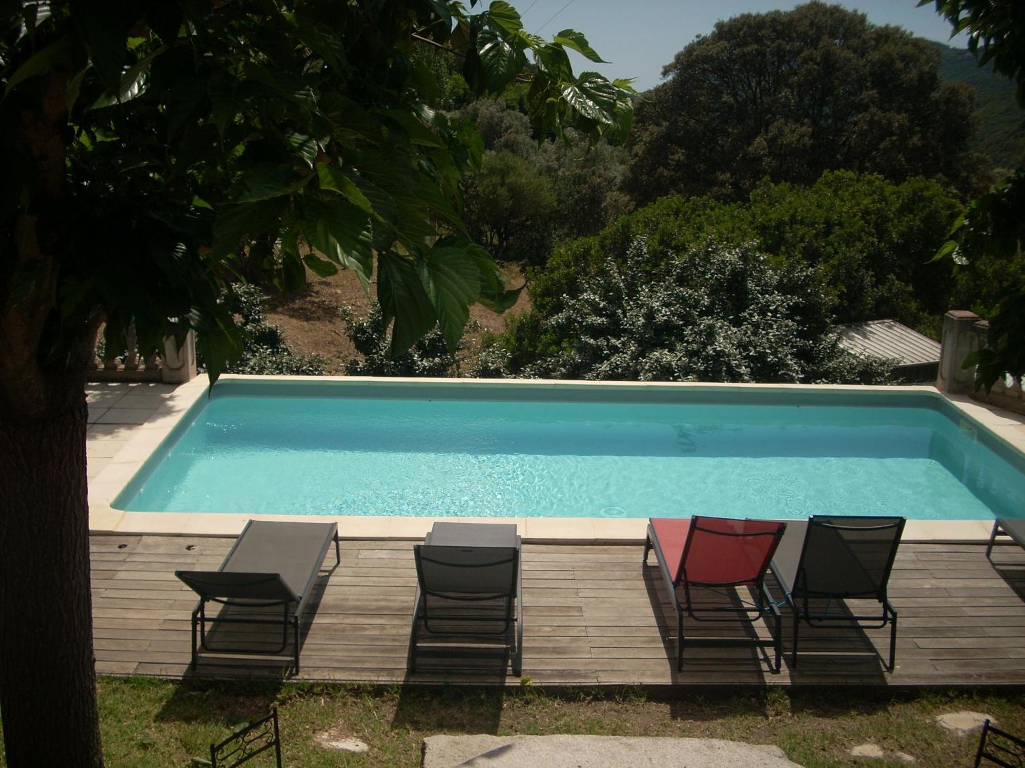 Chambre Independante Climatisee, Cuisine D'Ete, Piscine Sartène Εξωτερικό φωτογραφία